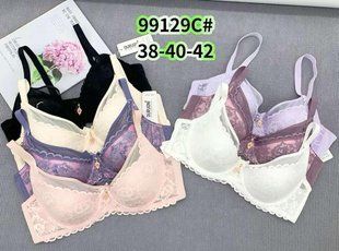 Женский бюстагальтер на поролоне с кружевом (Арт. 99129C) | 6 шт.