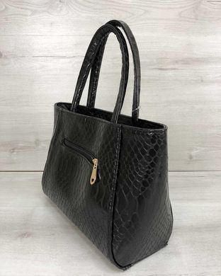 Жіноча сумка чорна кобра (Арт. 55607) | 1 шт.