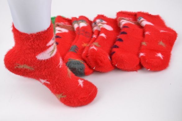 Носки детские шерстяные "Merry Christmas" в подарочной упаковке (Aрт. C383/6-9) | 6 пар