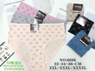 Труси жіночі "AURA" COTTON (арт. 6686) | 12 шт.