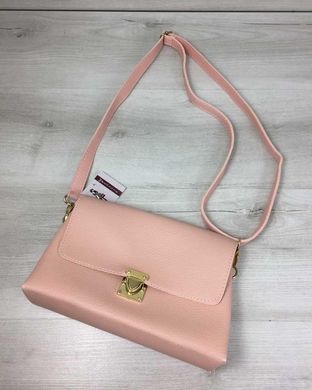 Женская сумка- клатч Келли пудрового цвета (Арт. 60710) | 1 шт.