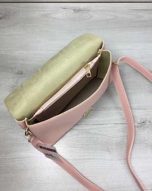 Жіноча сумка-клатч Келлі пудровий кольору (Арт. 60710) | 1 шт.