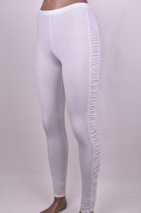 Женские лосины со вставками (Арт. AT206B/White/46) | 1 шт.
