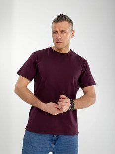 Футболка мужская однотонная (Арт. SK004/Marsala/XL) | 1 шт.