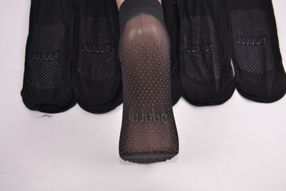 Носки женские капроновые "БАМБУК" (JA860/Black | 10 пар