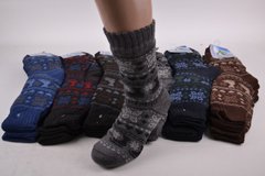 Чоловічі шкарпетки на хутрі з гальмами (Арт. HD3008) | 12 пар