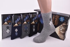 Шкарпетки чоловічі в подарунковій упаковці ШЕРСТЬ АНГОРА (Арт. TKA320-2) | 1 компл.