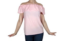 Женская блузка с воланом (AT513/Peach) | 3 шт.
