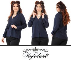Женская блузка с удлиненной спинкой (Арт. KL115/Inky)
