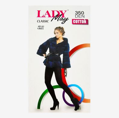 Жіночі колготки "Lady May" 350 den. р.2, 3, 4 (11B202C) | 3 шт.