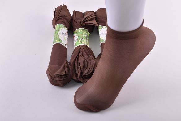 Шкарпетки жіночі капронові "Корона" БАМБУК (Арт. LKB213/CH) | 10 пар