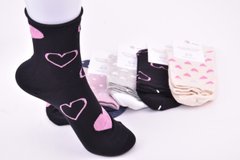 Шкарпетки жіночі з малюнком "AURA" COTTON (Арт. NP5052/35-38) | 5 пар