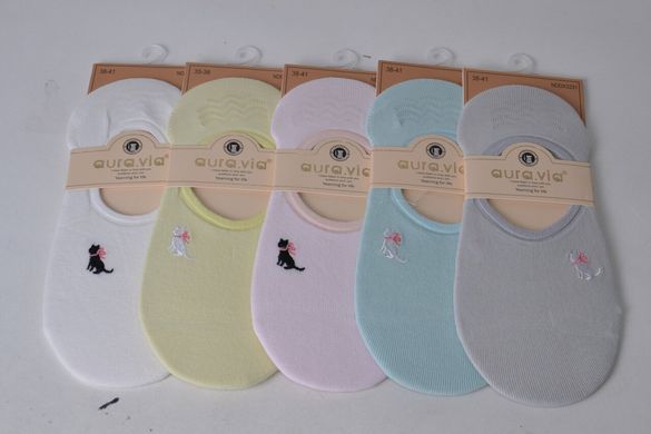 Жіночі Шкарпетки-Сліди "Cotton" (Арт. NDDX3231/35-38) | 5 пар