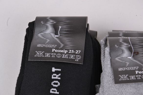 Шкарпетки чоловічі "Житомир" Sport (OK092/25-27) | 12 пар