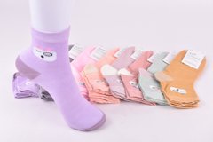 Шкарпетки дитячі на дівчинку "Корона" бавовна (Арт. LKC3160/21-26) | 12 пар