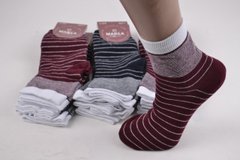 Шкарпетки жіночі з малюнком ХЛОПОК (Арт. ME42104) | 12 пар