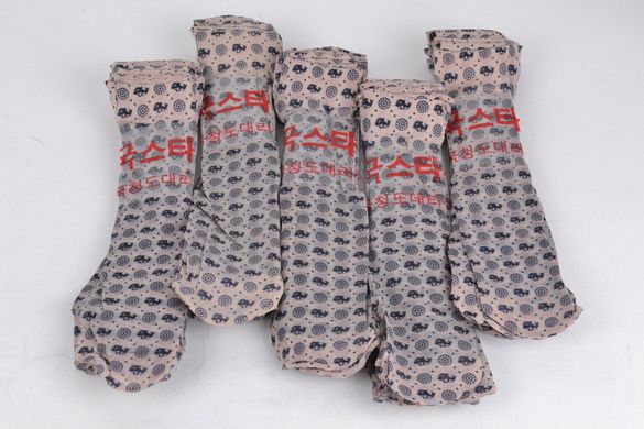 Шкарпетки капронові лайкра з візерунком (YL238/16) | 10 пар