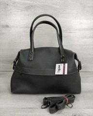 Женская сумка Ирен серого цвета (никель) (Арт. 55701) | 1 шт.