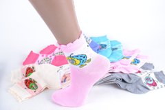 Шкарпетки дитячі на дівчинку (TKC251/22-25) | 12 пар
