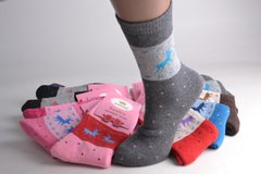 Подростковые носки "КОРОНА" Махра Бамбук (Арт. LKC3303/30-33) | 12 пар