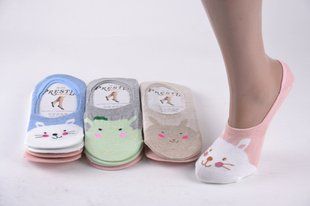 Жіночі Шкарпетки-Сліди COTTON (YA018) | 12 пар
