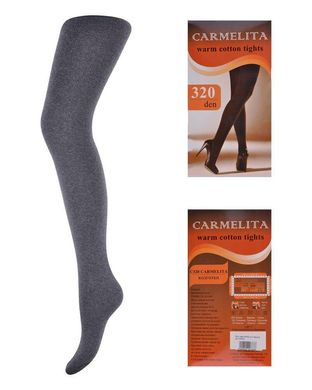 Жіночі теплі колготки "CARMELITA" Сірий (C330/2) | 5 штук.