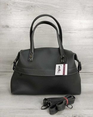 Жіноча сумка Ірен сірого кольору (нікель) (Арт. 55701) | 1 шт.