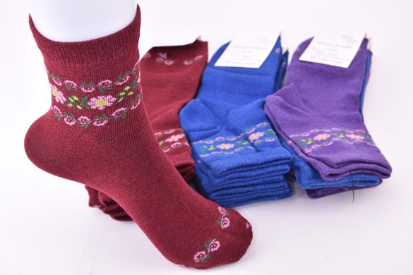 Шкарпетки жіночі з малюнком "Житомир" ХЛОПОК (Арт. OAM373) | 12 пар