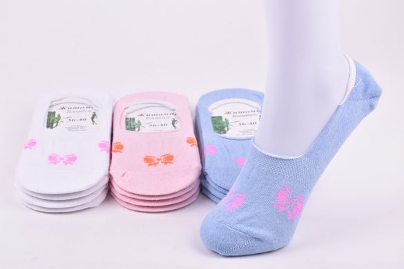 Шкарпетки-сліди жіночі "Житомир" ХЛОПОК (Арт. OAM270) | 12 пар