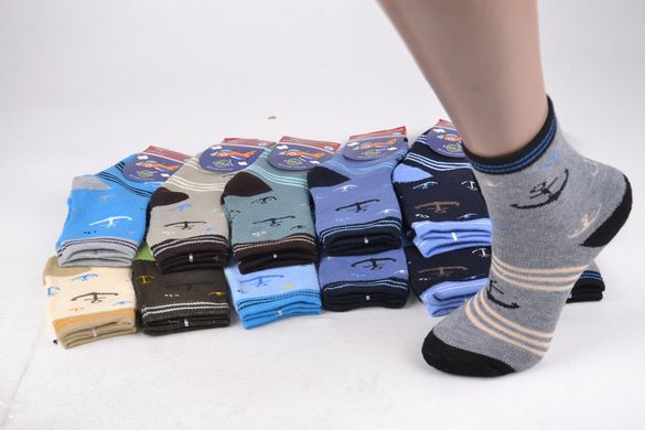 Шкарпетки дитячі на хлопчика "КОРОНА" МАХРА (LKC3208/L) | 12 пар