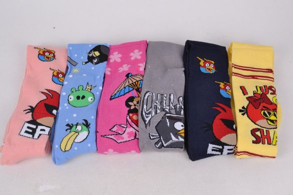 Дитячі колготки "Angry Birds" (Арт. HC9086/86-92) | 6 шт.