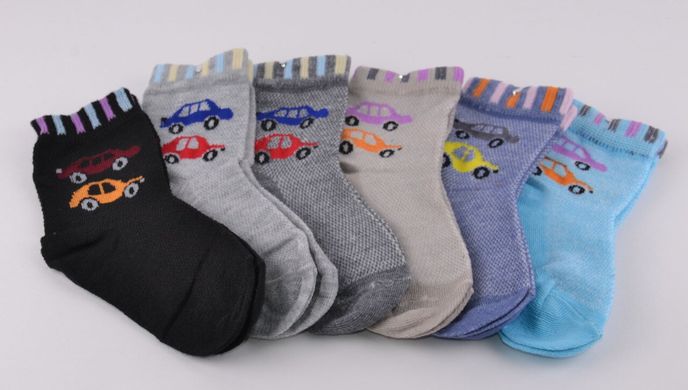 Детские носки на мальчика Золото (D3116/MIX) | 36 пар