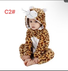 Кигуруми пижама 3D для малышей (Арт. C2) | 6 шт.