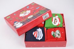 Носки женские "Merry Christmas" в подарочной упаковке МАХРА (Aрт. B2068) | 4 пары