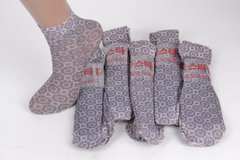 Шкарпетки капронові лайкра з візерунком (YL238/14) | 10 пар
