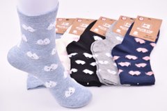 Шкарпетки жіночі з малюнком "AURA" COTTON (Арт. NZP7508/35-38) | 5 пар