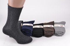 Шкарпетки чоловічі "Fenna" Вовна (FE8003-3) | 12 пар