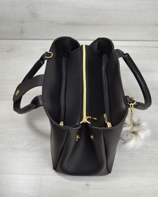 Молодіжна сумка "Альба" чорного кольору (Арт. 54801) | 1 шт.