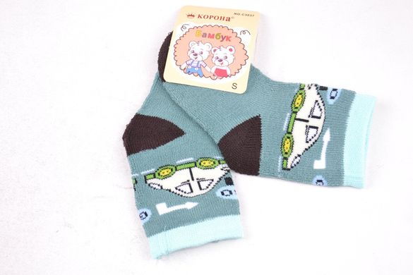 Шкарпетки дитячі на хлопчика "КОРОНА" МАХРА (LKC3208/S) | 12 пар