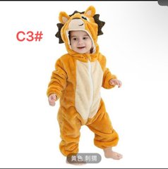 Кигуруми пижама 3D для малышей (Арт. C3) | 6 шт.