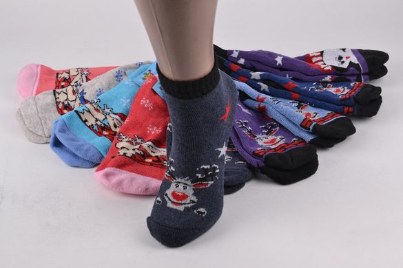 Детские Махровые носки "Житомир" (OAM010/16-18) | 12 пар