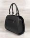 Жіноча сумка Конверт чорного кольору зі вставкою срібло (Арт. 31819) | 1 шт.