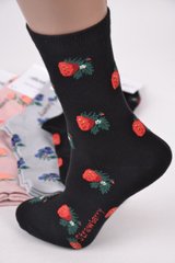 Шкарпетки жіночі з малюнком "Aura" COTTON (Арт. NZC6573/35-38) | 5 пар