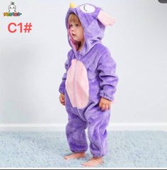 Кигуруми пижама 3D для малышей (Арт. C1) | 6 шт.
