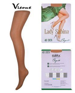 Колготки Lady Sabina 40 den Elegant Visone р.2 (LS40El) | 5 штук.