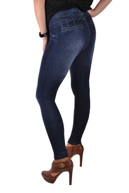 Жіночі лосини під джинс на хутрі р.48-52 (A905-1) | 6 пар