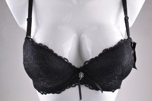 Бюстгальтер "Push-up" Мереживо (VS3166/Black) | 6 шт.