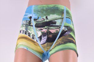 Трусы-шорты детские на мальчика COTTON (Арт. SL10682/M) | 10 шт.
