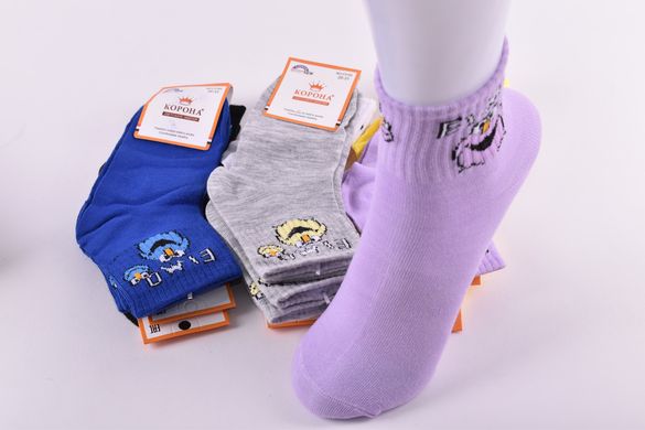 Шкарпетки дитячі "Корона" бавовна (Арт. LKC3165/21-26) | 12 пар