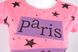 Футболка женская Х/Б "PARIS" (W628/PINK) | 5 шт.